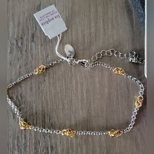 Lia Sophia Gold and Silver Tones Women's Bracelet